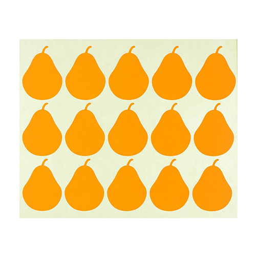 El Manar Sticker Pear- Orange