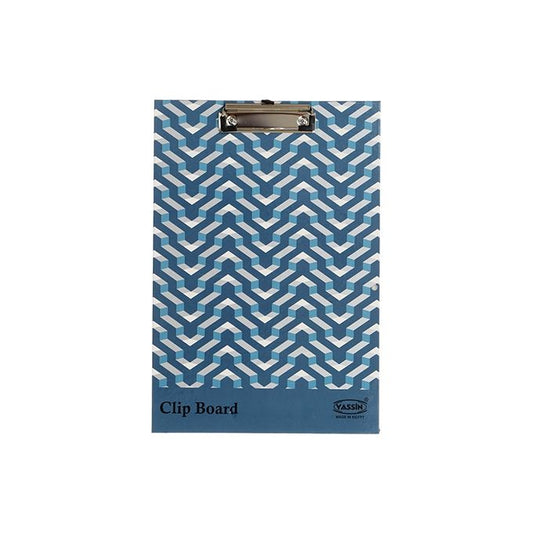 Yassin Cartoon clipboard with Clips - A4