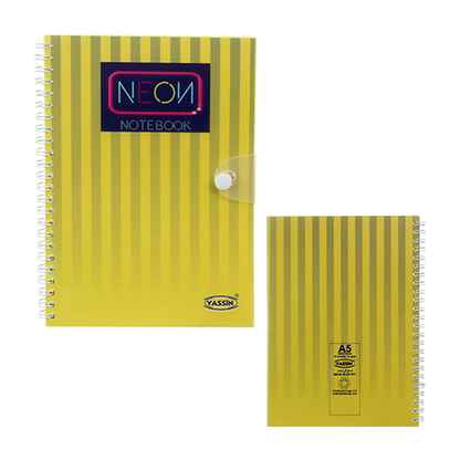 Notebook Yassin Neon - Size A5
