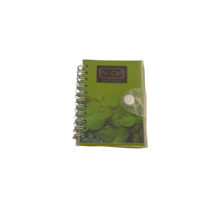 دفتر ياسين نيون، أوراق ملونة - A7 - رقم: 0857 