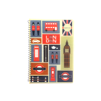 Yassin English Notebook Double-Lined 60 Sheet B5