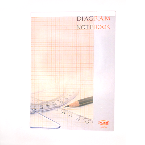 Yassin Notebook graph – 40 -Sheet- Size: A4