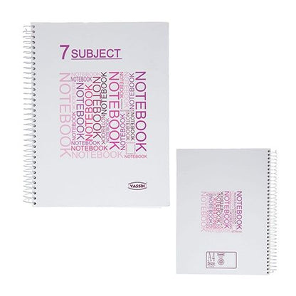 NoteBook Yassin -7subject - 210 sheet-A4