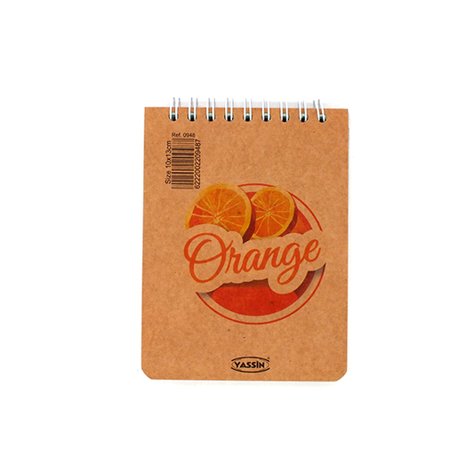 Yassin A6 Spiral Block Note - No:0948