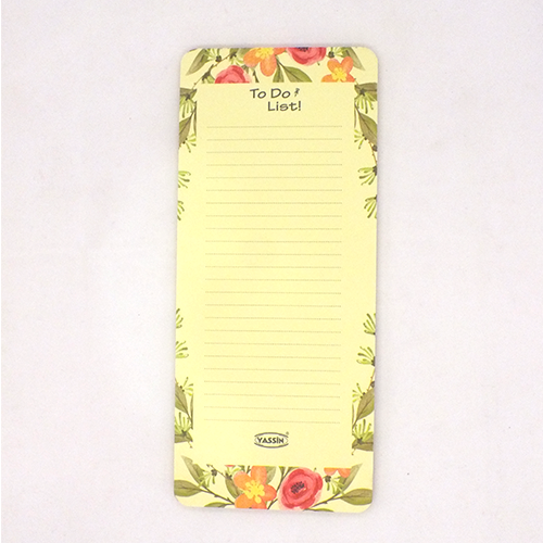 Yassin To Do List Notebook