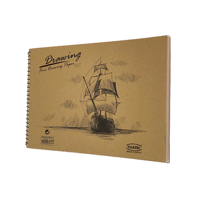 Yassin Sketch Book A4 24 Sheets 180gsm