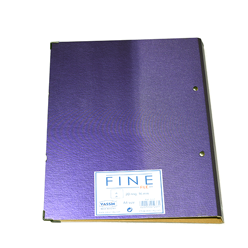 File Yassin Fine 1.6cm transparent
