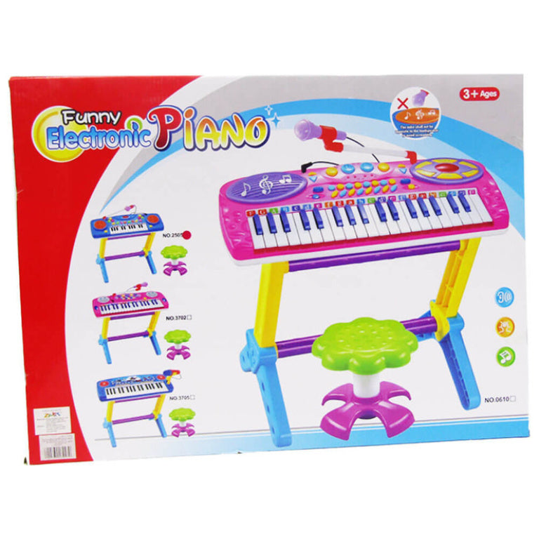 لعبة بيانو إلكترونية تعليمية ممتعة للأطفال - رقم: 2505