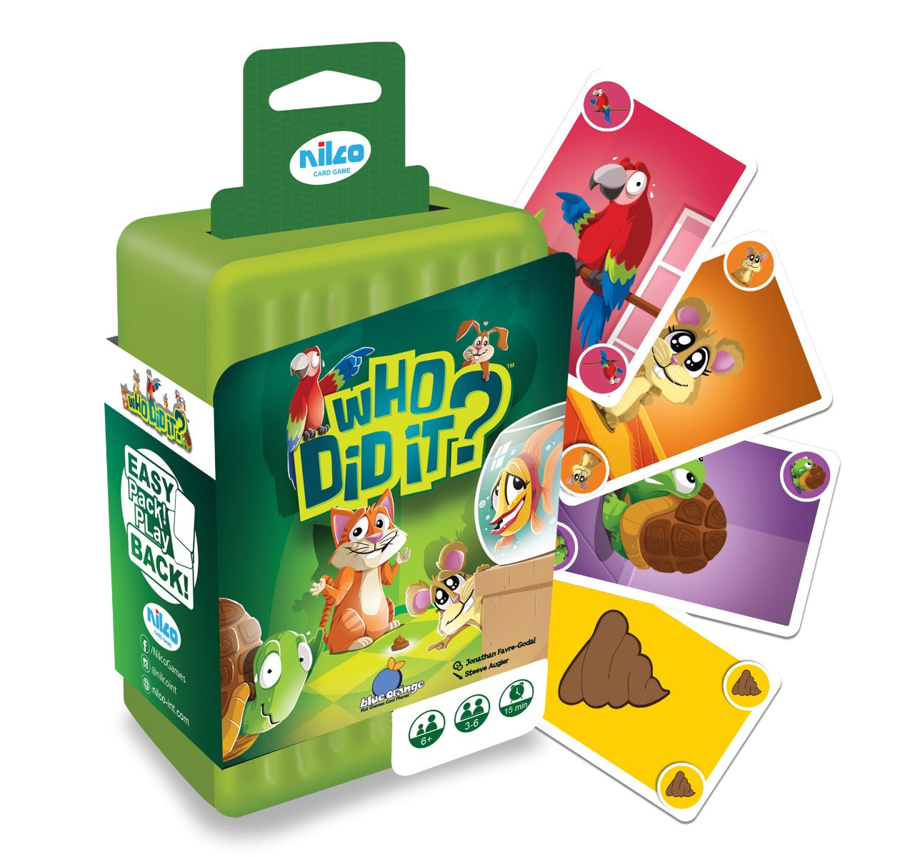 لعبة بطاقات "من فعلها؟" من نيلكو - رقم: 20849