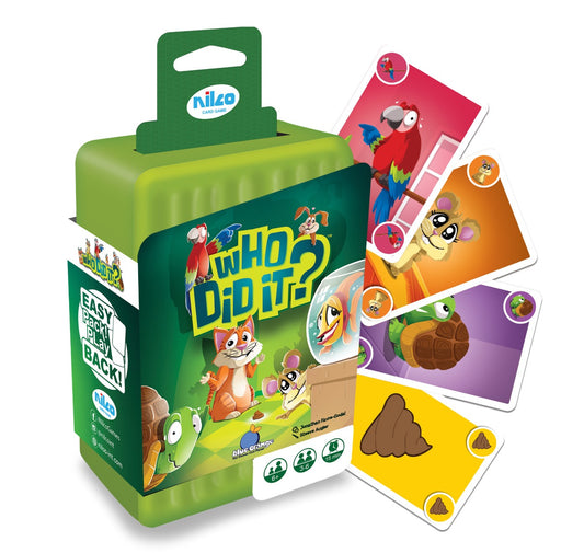 لعبة بطاقات "من فعلها؟" من نيلكو - رقم: 20849