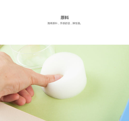 M&G Chenguang sponge cylinders transparent round hand wetter - No:ASC99301