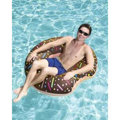 Donuts Pool Chair - Brown