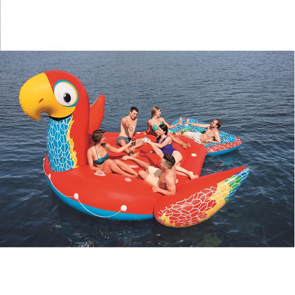 جزيرة الببغاء العملاقة القابلة للنفخ من بيست واي - 5.0 متر × 3.27 متر - رقم: 43227