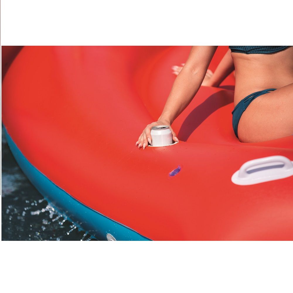 جزيرة الببغاء العملاقة القابلة للنفخ من بيست واي - 5.0 متر × 3.27 متر - رقم: 43227