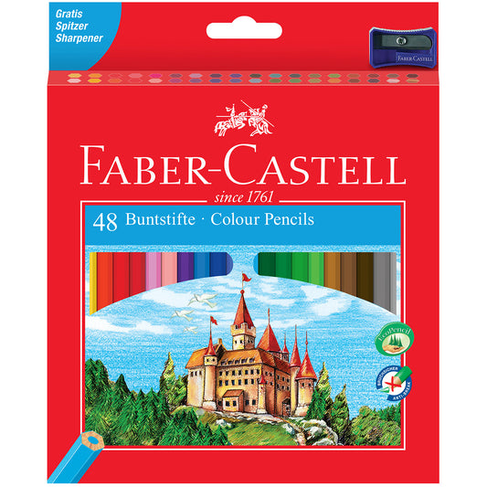 FABER-CASTELL Classic Colouring Pencils - 48colors - No:120148