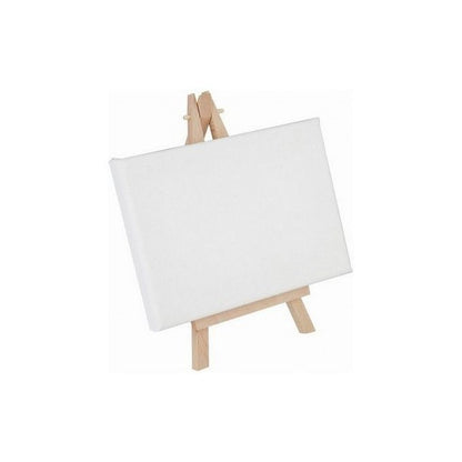 Small Canvas with wooden stand - 20cm x 25cm