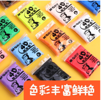 طين M&amp;G Chenguang فائق الخفة لرياض الأطفال، 36 لونًا، رباعي الأبعاد - رقم المنتج: AKE04554