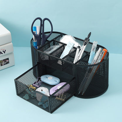 M&G Chenguang multifunctional nine-grid metal combination pen holder - No:ABT98488