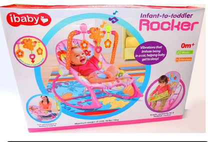 كرسي هزاز للأطفال الرضع والصغار مع موسيقى وأشكال - رقم: 68112 