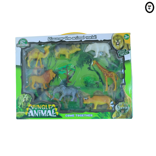 Animals Figures Toys, Realistic Wild Zoo Animals - No:H556-7