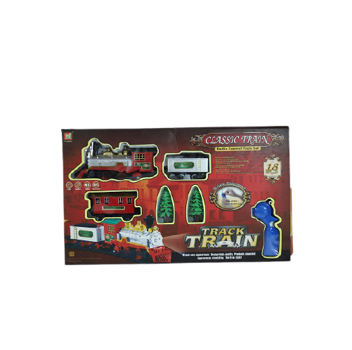 مجموعة قطار كلاسيكية تعمل بجهاز تحكم عن بعد، 18 قطعة، رقم 2223