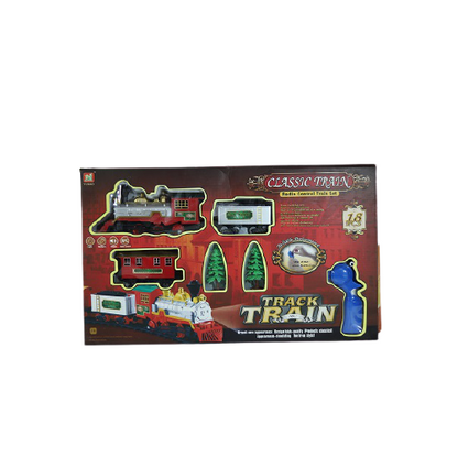 مجموعة قطار كلاسيكية تعمل بجهاز تحكم عن بعد، 18 قطعة، رقم 2223