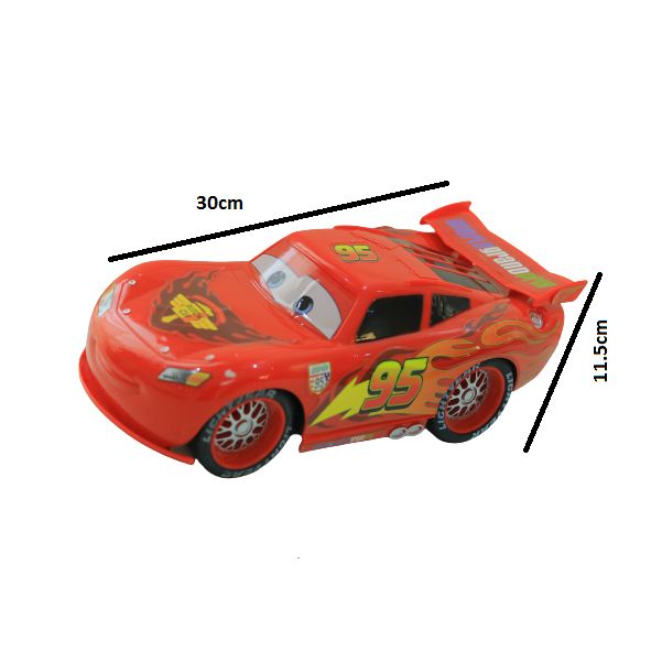 سيارة لعبة لايتنينغ ماكوين من سلسلة سيارات كارز مع جهاز تحكم عن بعد - رقم: 699-46A