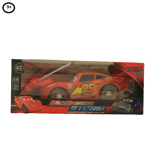 سيارة لعبة لايتنينغ ماكوين من سلسلة سيارات كارز مع جهاز تحكم عن بعد - رقم: 699-46A