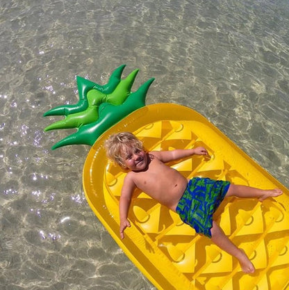 Cute Inflatable Pineapple Water Floating Row -No:19295