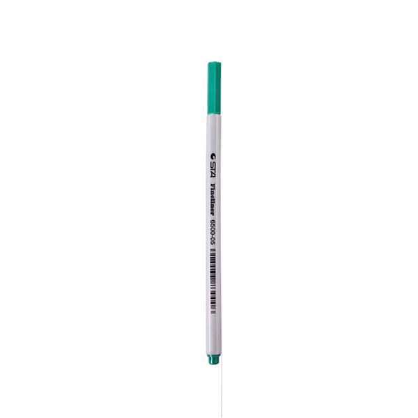 STA Fineliner Pen Green No.6500-05