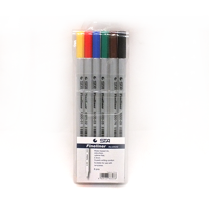Staedtler Set Of- 6 Colors Pen