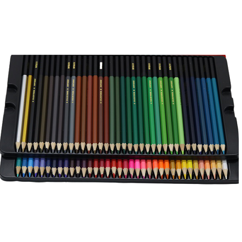 أقلام تلوين M&amp;G CChenguang في علبة معدنية - 72 لونًا - رقم المنتج: AWP36865