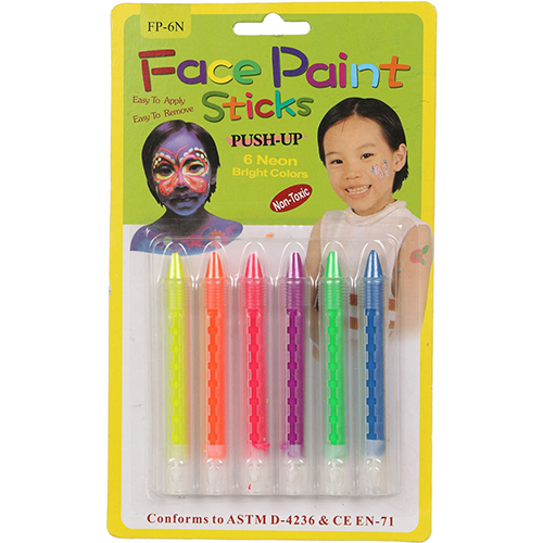 ألوان الوجه - 6 ألوان