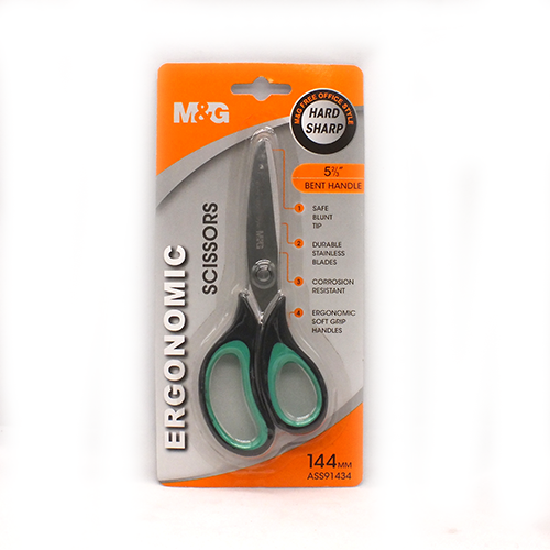 M&G Metal Ergonomic Scissors 144 Mm - No:ASS91434