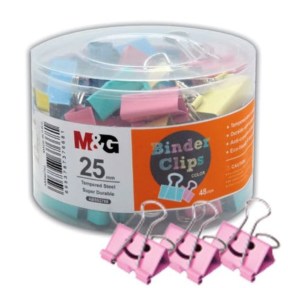 M&G Binder Clips colors-25m