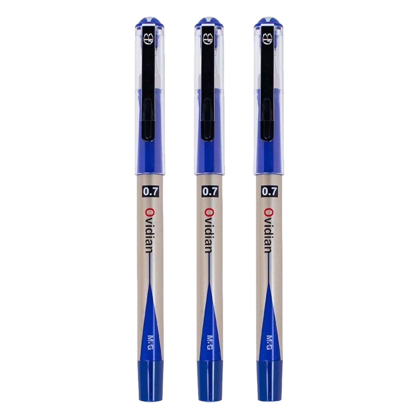 M&G Chenguang Ovidian Gel Pen 0.7mm – Smooth Writing Gel Ink Pen |  Blue - 1pcs - No: AGP11571