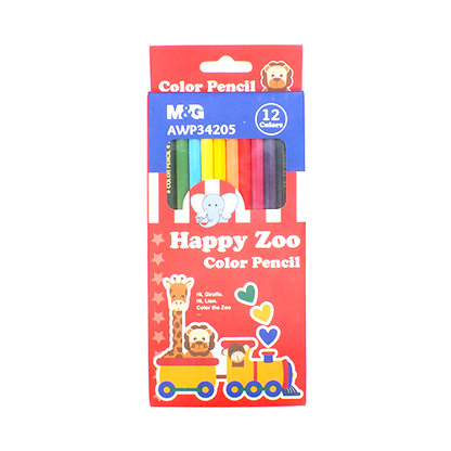 M&G 12 Long Wooden Pencils -No.34205
