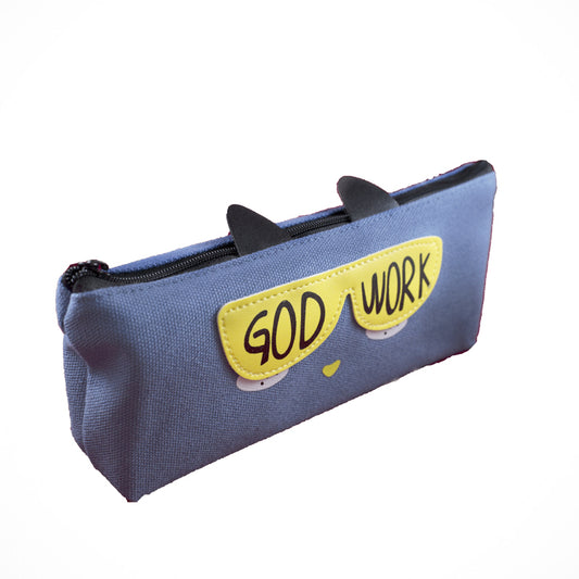 Small Cloth Pencil Case (GOD WORK)