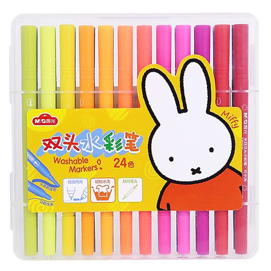 M & G  Flamaster Colors Brush 24 Color-No:0239