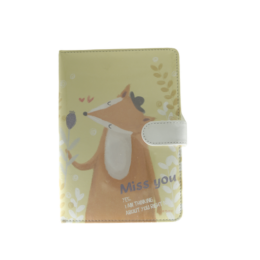 دفتر ملاحظات من إم آند جي، مقاس 12.5 × 18 سم، 112 صفحة، رقم الموديل MPY1BX60