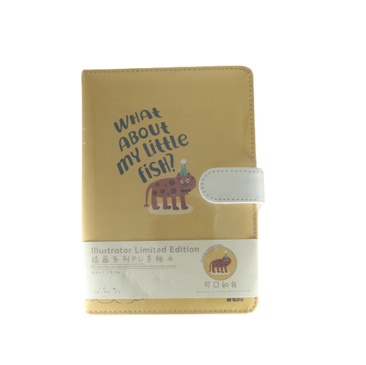 دفتر ملاحظات من إم آند جي، مقاس 12.5 × 18 سم، 112 صفحة، رقم الموديل MPY1BX80