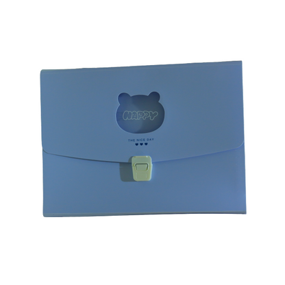 M&G Pure Color Organ Bag Lock Multilayer A4 - No:AWTN1740