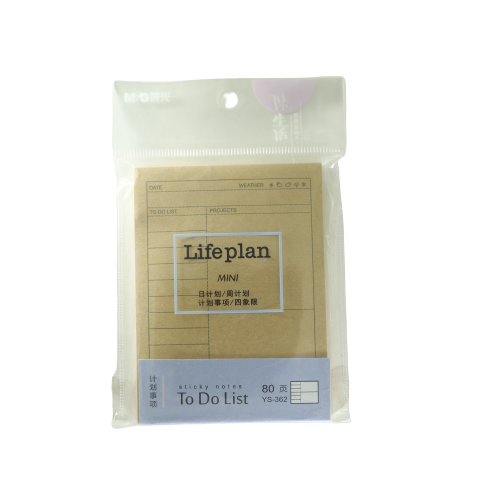 M&G Mini TO DO LIST Sticky notes - 101x75mm - No:YS-362