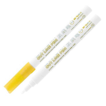 M&G Yellow outline Marker Pen No: ZMPV250344