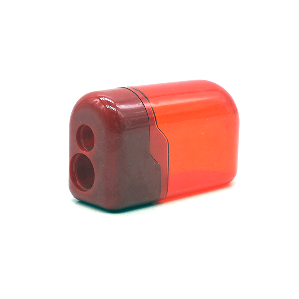 مبراة أقلام شبه شفافة من إم آند جي بفتحتين - رقم: 1237 