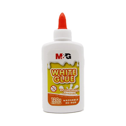 M&G Chenguang WHITE GLUE 120G WASHABLE SCHOOL GLUE - No:ABJ97227