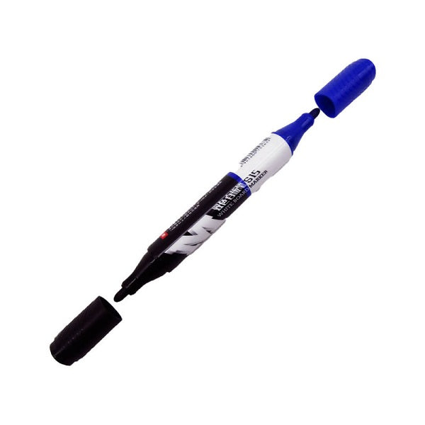 قلم ماركر سبورة ذو وجهين أزرق وأسود M&G - AWMT5101 (SKU: 6941600153632)