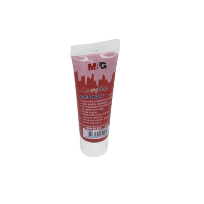 M&G Acrylic Colour Tube Crimson Red (315) 75 ML No: APLN6598