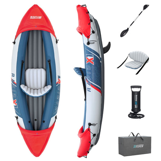 Bestway Hydro Force Rapid X1 Single Seat Kayak Set - 290 x 91 x 42 cm - No:65176