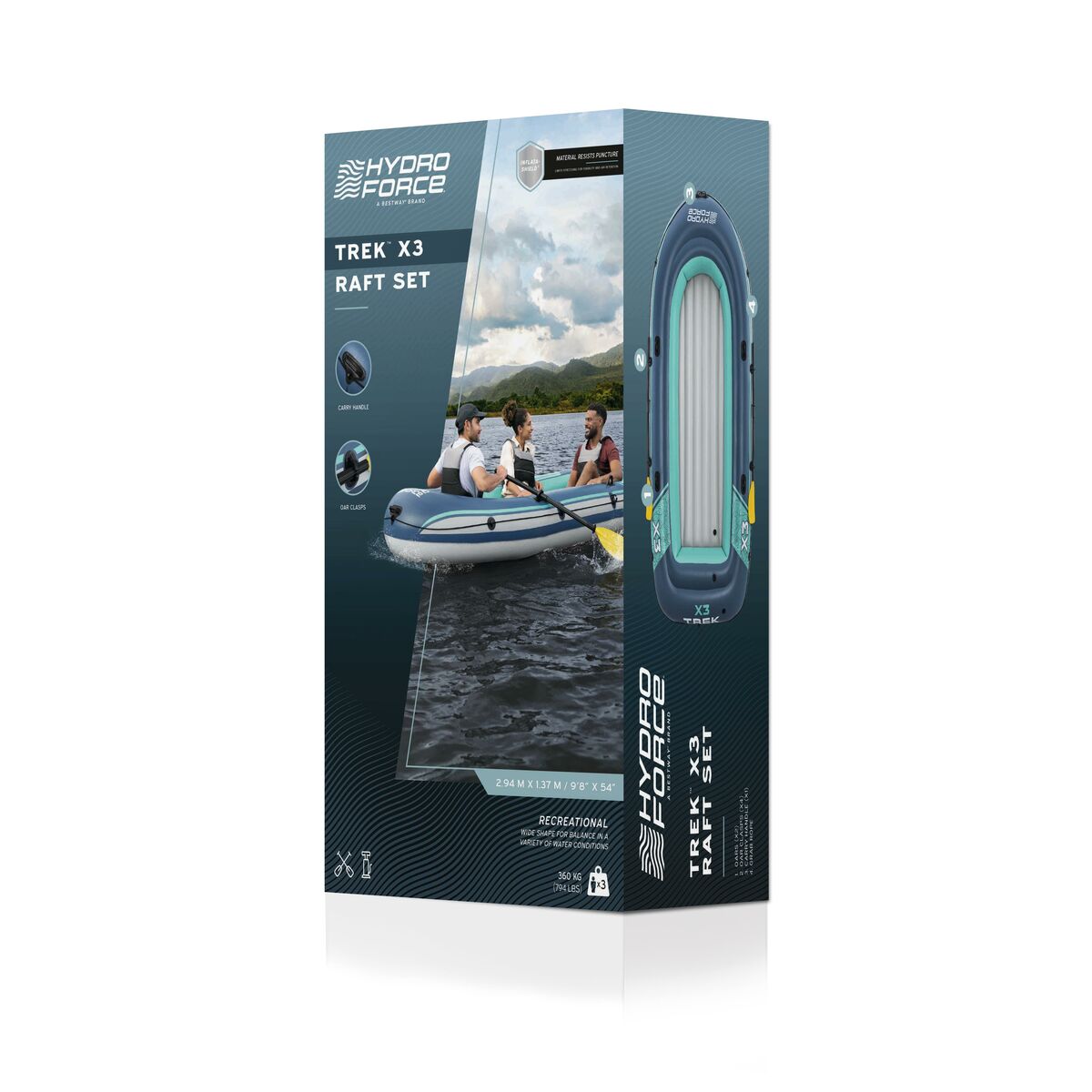 Bestway Boat Set Trek X3 294x137 cm Leisure - No:61154